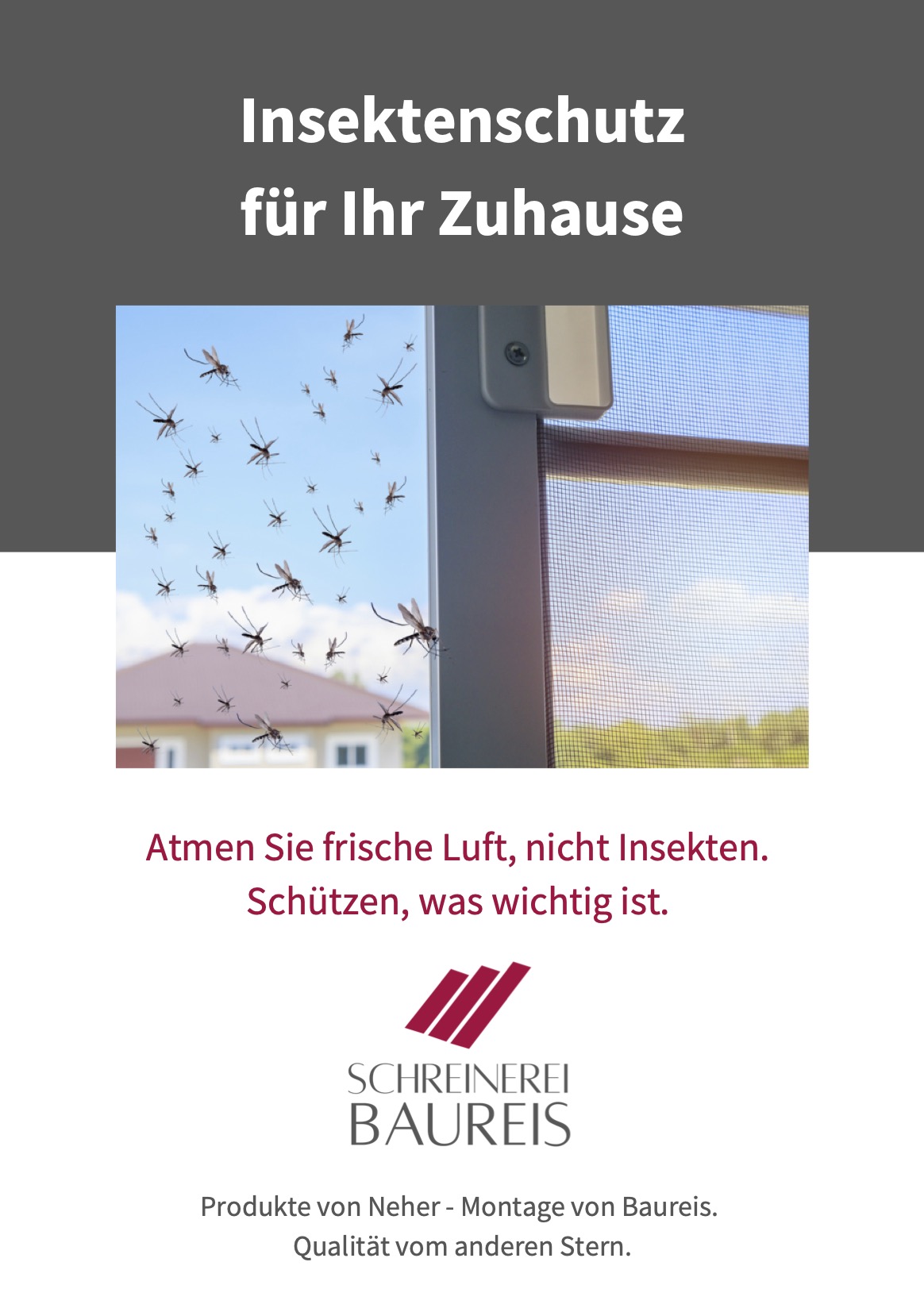 Insektenschutz Baureis